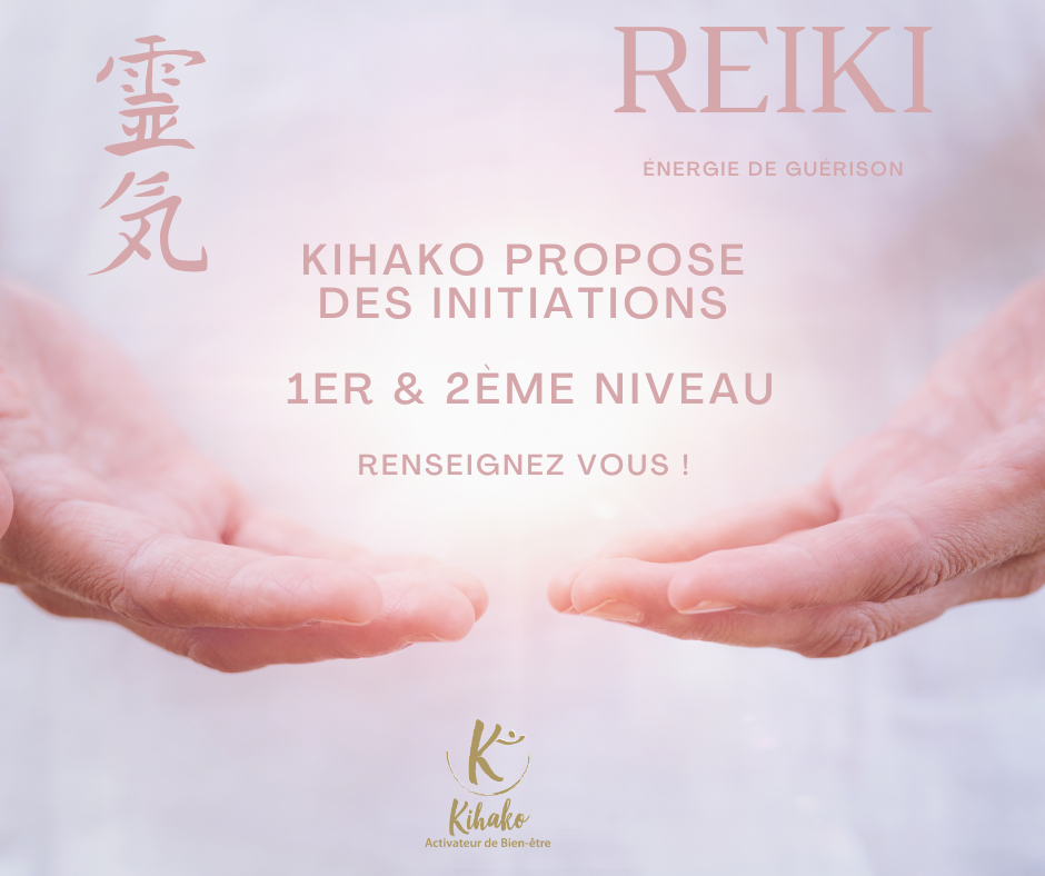 Kihako propose des initiations Reiki