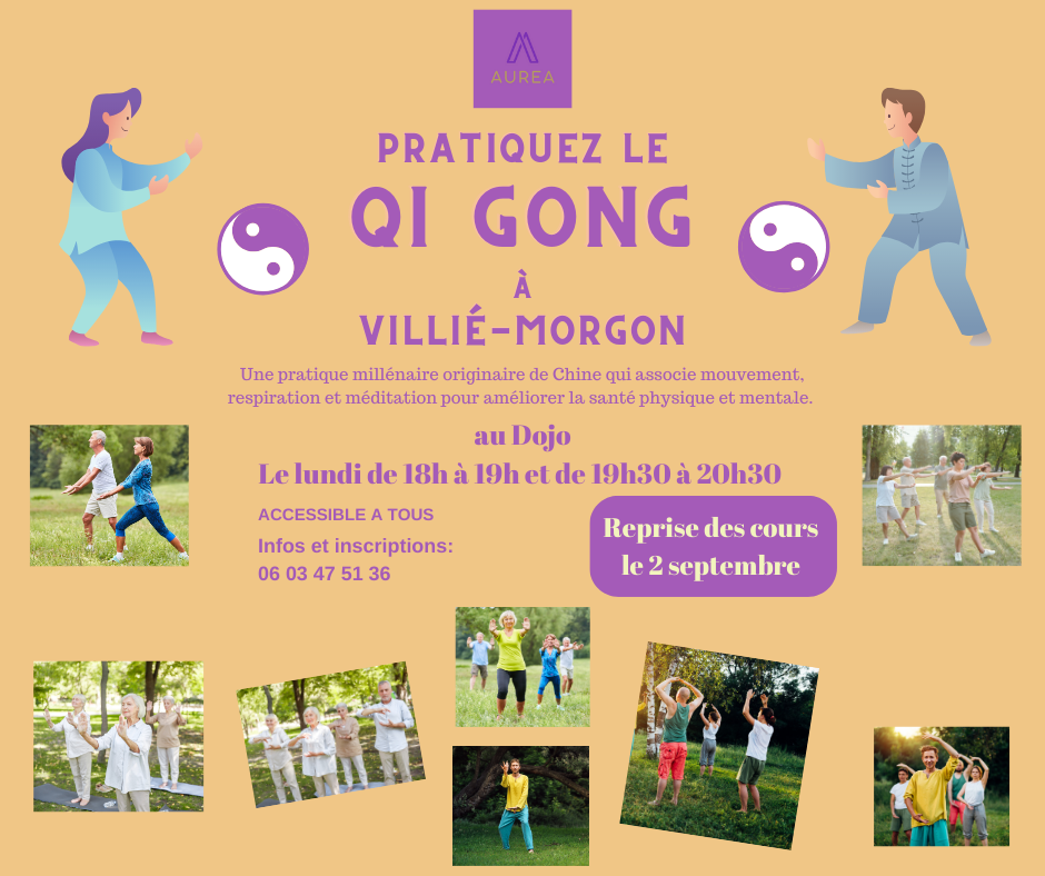 Cours de Qi Gong a Villié Morgon